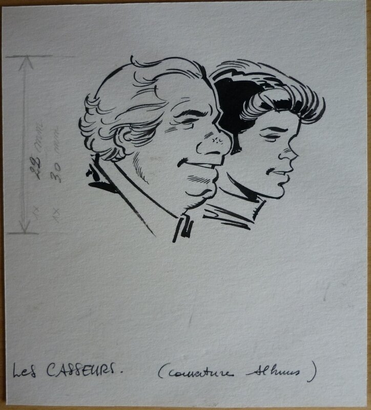 Les CASSEURS by Christian Denayer - Original Cover