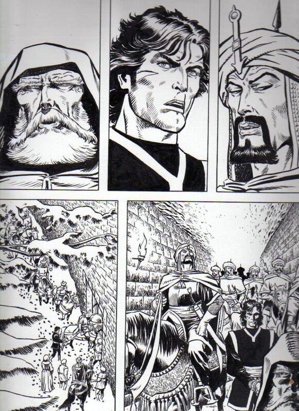 Yildirim Örer, Dago - Il labirinto del minotauro - Comic Strip