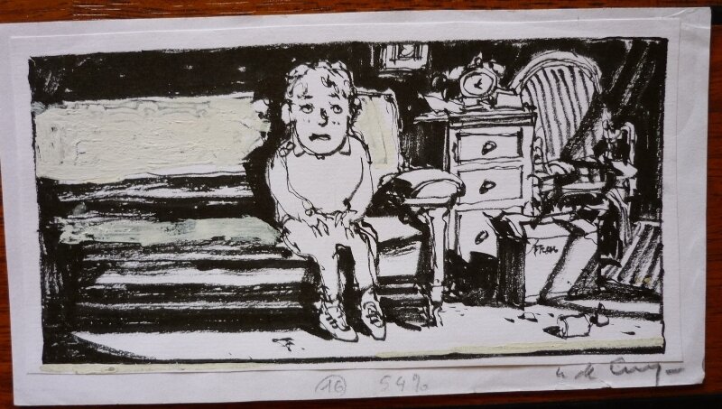 Nicolas De Crécy, Gosse de Riche / DE CRECY - Original Illustration