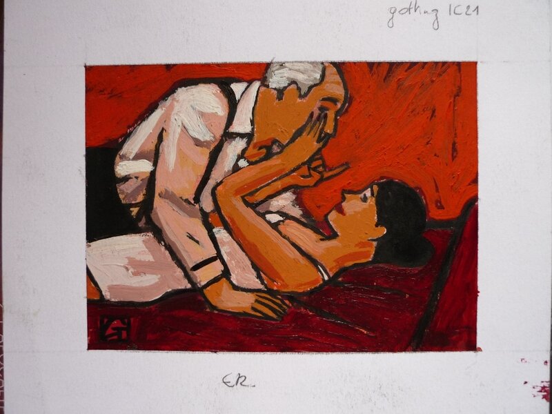 Tendresse / GÖTTING - Illustration originale