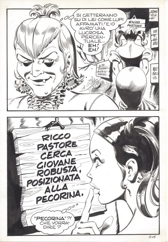 Dino Leonetti, Maghella (IT) #2 P15 - Comic Strip