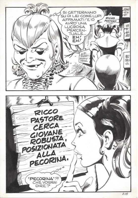 Dino Leonetti, Maghella (IT) #2 P15 - Planche originale