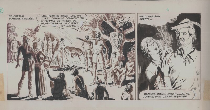Robin Des Bois by Eduardo Coelho, Jean Ollivier - Comic Strip