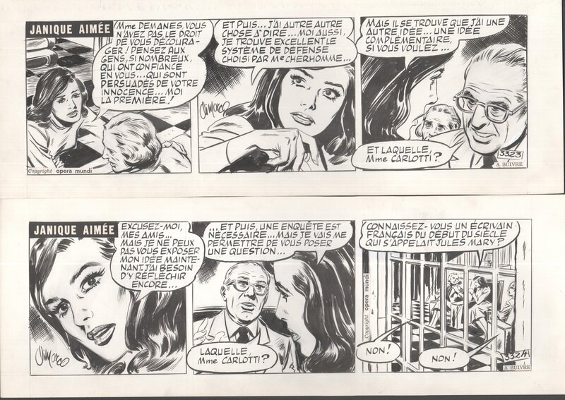 Janique Aimée by Angelo Di Marco - Comic Strip