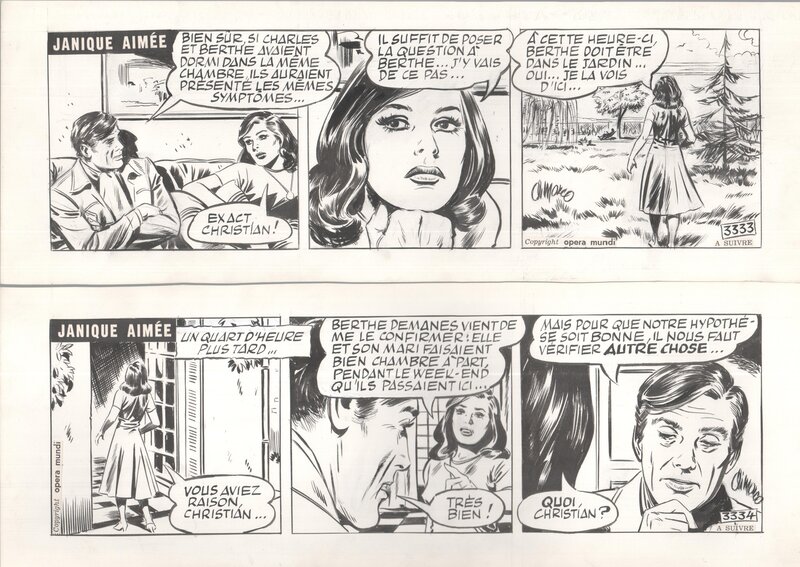 Janique Aimée by Angelo Di Marco - Comic Strip