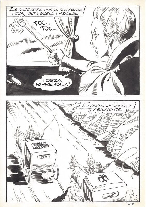 Dino Leonetti, Maghella (IT) #2 P35 - Planche originale