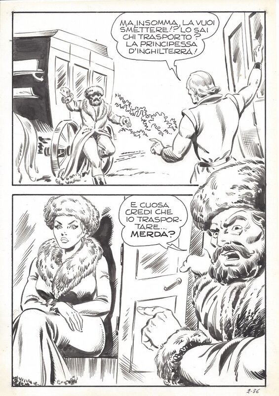 Dino Leonetti, Maghella (IT) #2 P36 - Planche originale