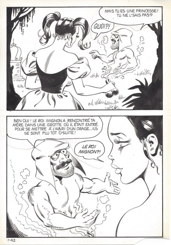 Maghella #1 P112 by Dino Leonetti - Comic Strip
