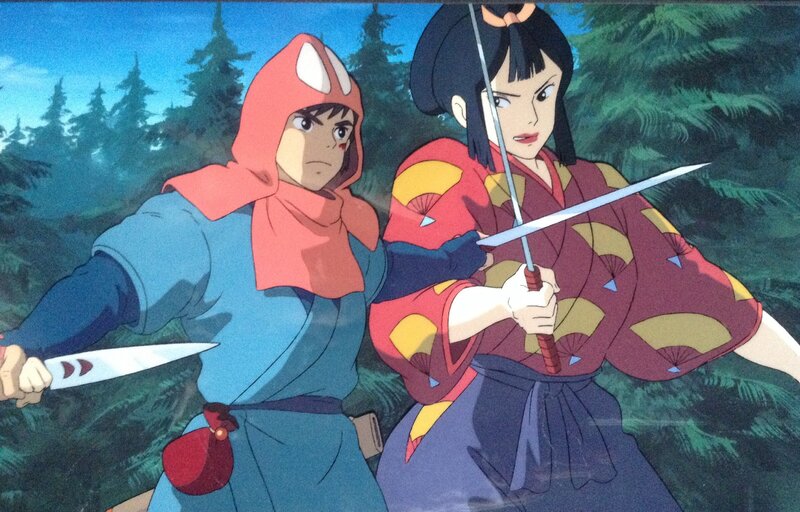 Princesse Mononoké par Hayao Miyazaki, Studio Ghibli - Œuvre originale