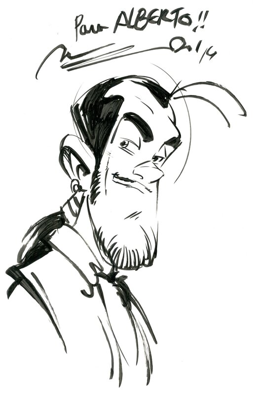 Jose Luis Munuera, Les Campbell (Campbell) - Sketch