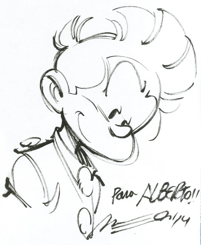 Jose Luis Munuera, Spirou et Fantasio: Paris sous-Seine - Dédicace