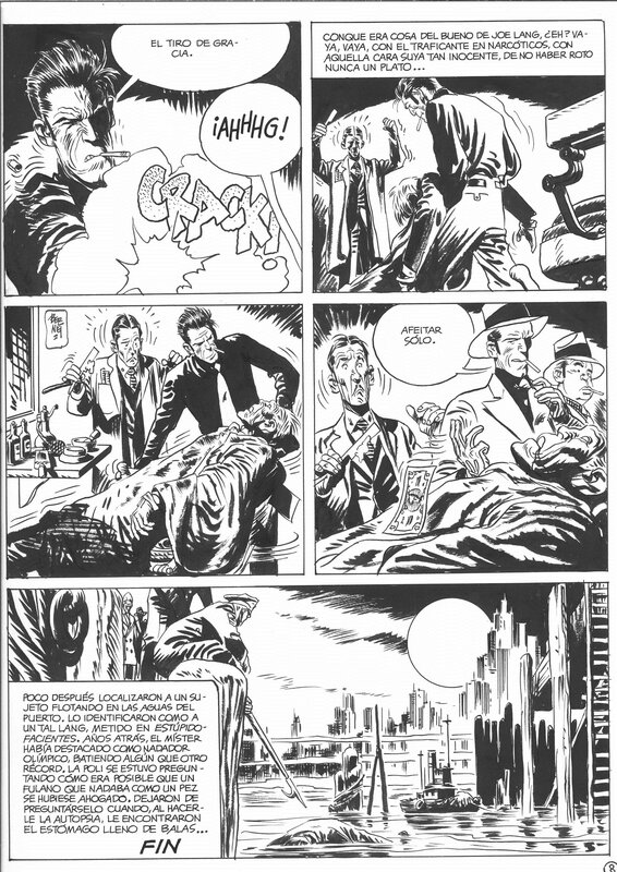 Jordi Bernet, Torpedo 1936 Dumbo pg8 - Comic Strip
