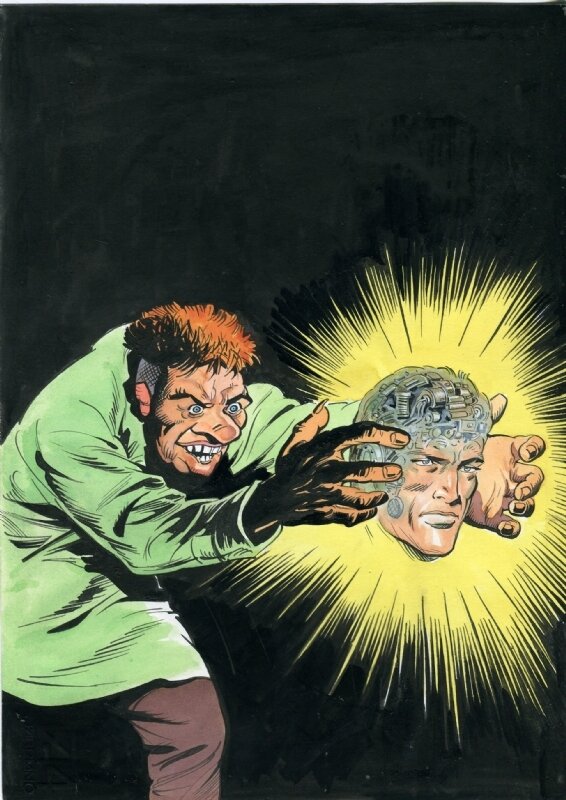 Couverture DE JANUS STARK N° 98 PAR FRANCESCO GAMBA - Original Cover