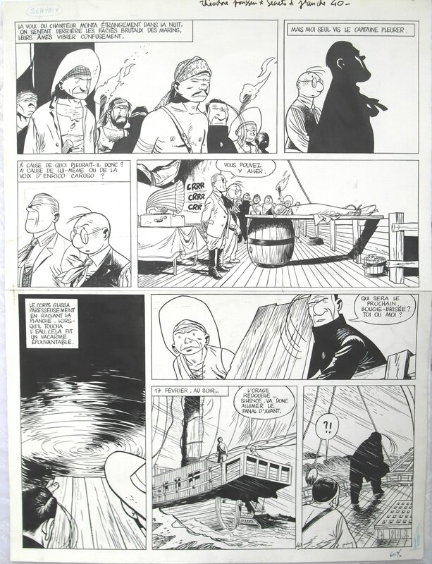 Frank Le Gall, Théodore Poussin #4: Secrets - Comic Strip