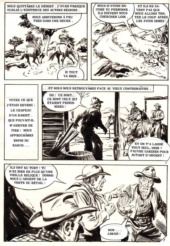 Antonio Pérez Barrera, Un chapeau raconte - archives Artima - Comic Strip