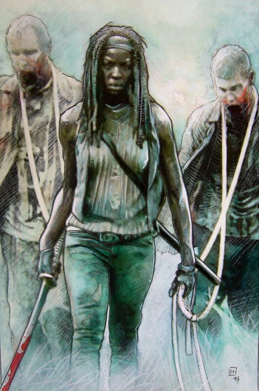 Walking dead by Fabrice Le Hénanff - Comic Strip