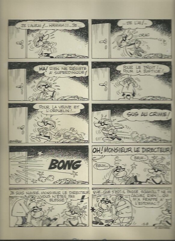 Super dingue by Paul Deliège - Comic Strip