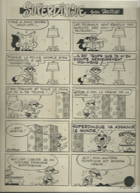 Super dingue by Paul Deliège - Comic Strip