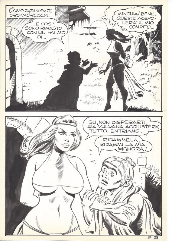 Dino Leonetti, Maghella (IT) #3 P28 - Comic Strip
