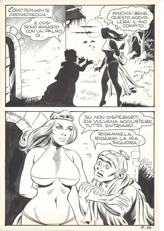 Dino Leonetti, Maghella (IT) #3 P28 - Planche originale