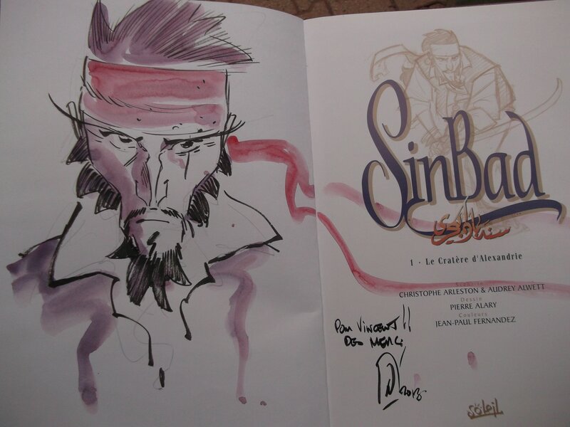 SINBAD by Pierre Alary - Sketch