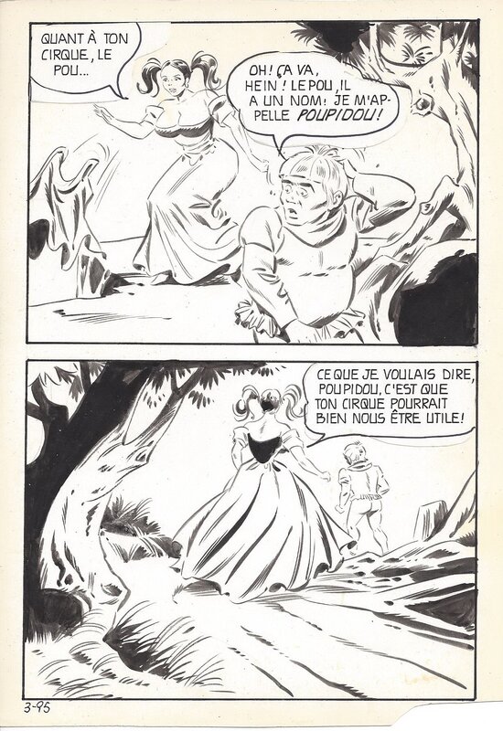 Maghella #3 P95 par Dino Leonetti - Planche originale