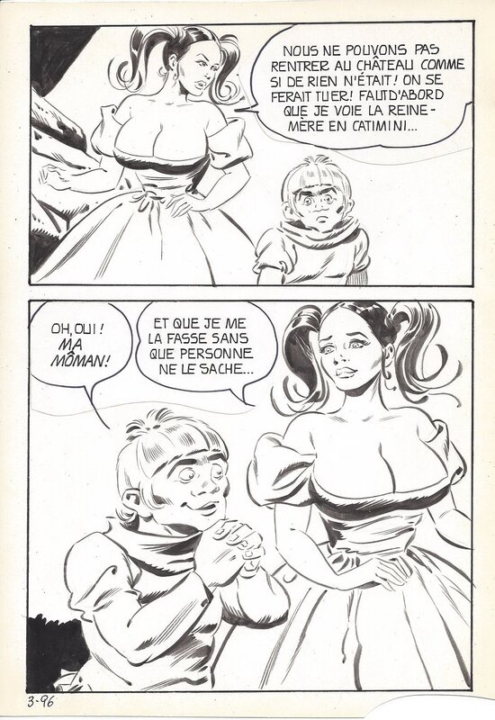 Maghella #3 P96 by Dino Leonetti - Comic Strip