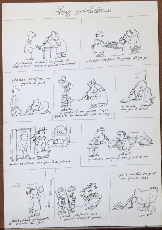 Les pointilleux ... by Fernando Puig Rosado - Comic Strip