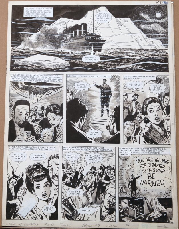 The Haunted Boat by Colin Merrett - Comic Strip