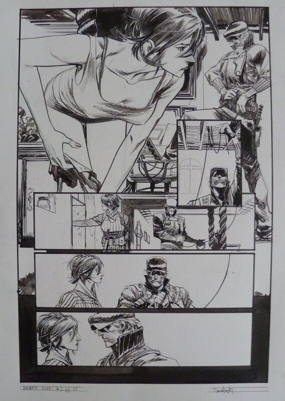 Sean Murphy, American Vampire SOTF #3 Pg 15 - Comic Strip