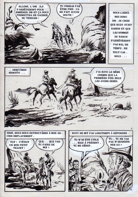 Antonio Pérez Barrera, Un chapeau raconte - archives Artima - Comic Strip