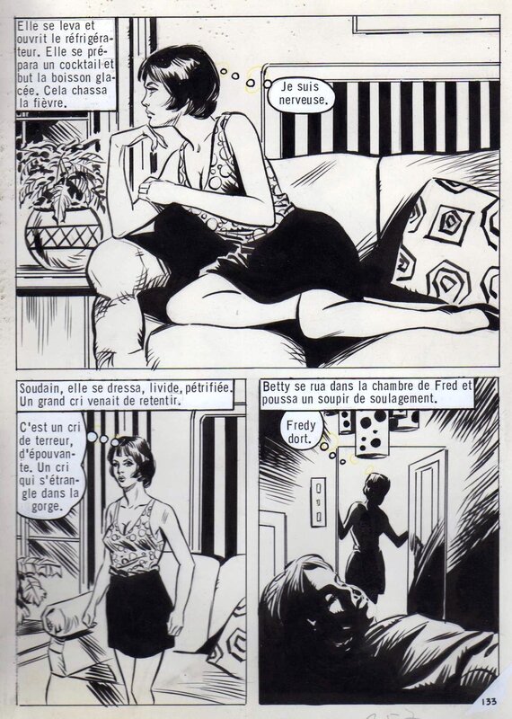 Joan Boix, Juan Marin, Attaque sub-terrestre - planche 133, Anticipation n°16, Aredit - Comic Strip