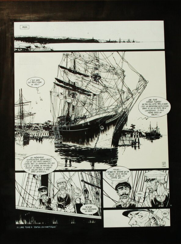 Jean-Yves Delitte, Le BELEM - Tome 4 planche 17 - Comic Strip