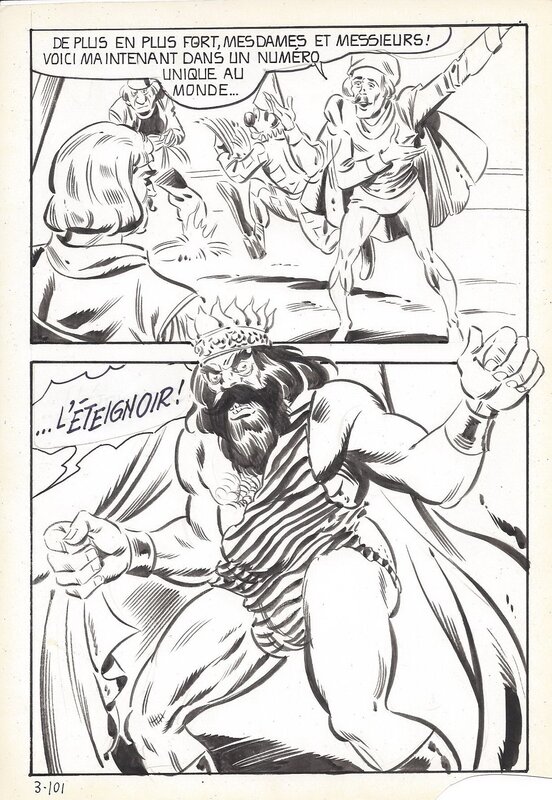 Maghella #3 P101 par Dino Leonetti - Planche originale