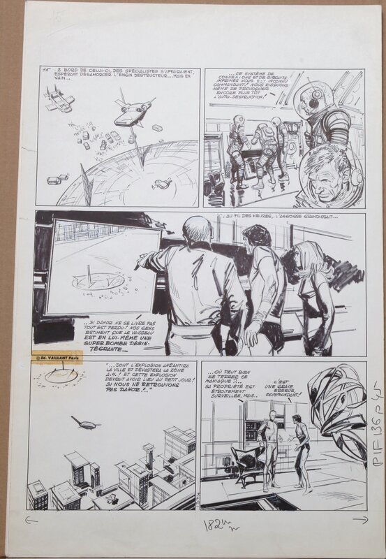 Raymond Poïvet, Roger Lécureux, Les Pionniers de L'espérance - Le sarcophage Zorien - suite et fin !! - page 15 - Comic Strip