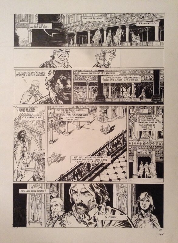 Nicolas Siner, Jérôme Le Gris, Horacio d'Alba T1 - Pl 22 - Comic Strip