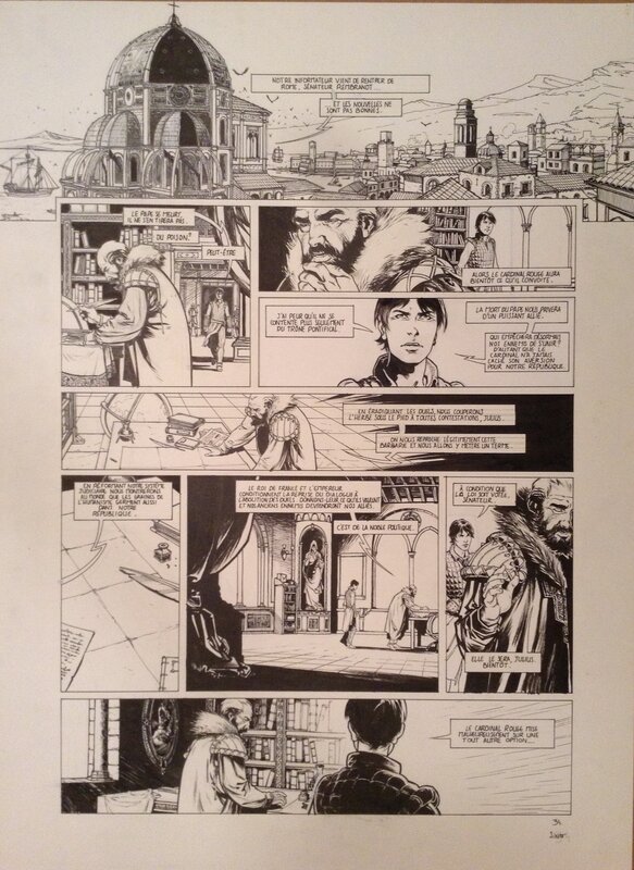 Nicolas Siner, Jérôme Le Gris, Horacio d'Alba T1 - Pl 34 - Comic Strip