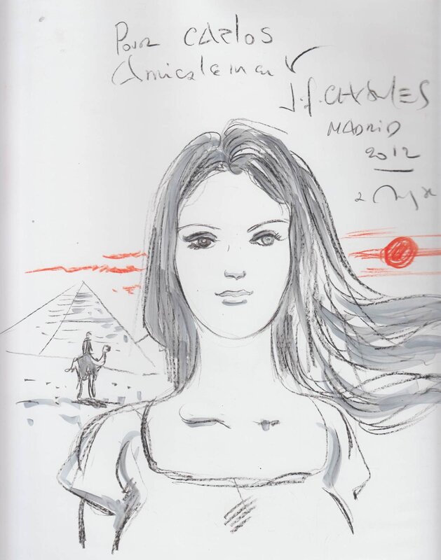 Ella Mahé by Jean-François Charles, Maryse Charles - Sketch