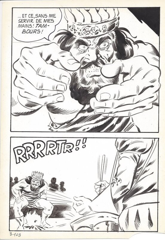 Maghella #3 P103 par Dino Leonetti - Planche originale