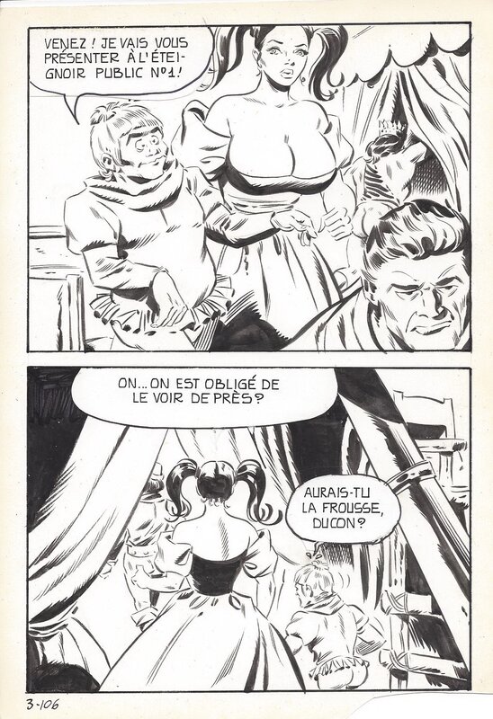 Maghella #3 P106 par Dino Leonetti - Planche originale