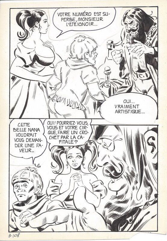 Maghella #3 P108 by Dino Leonetti - Comic Strip