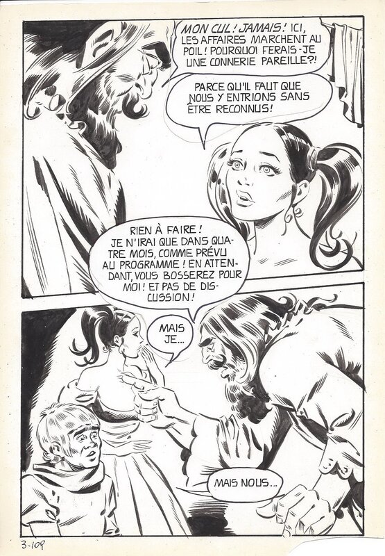 Maghella #3 P109 par Dino Leonetti - Planche originale