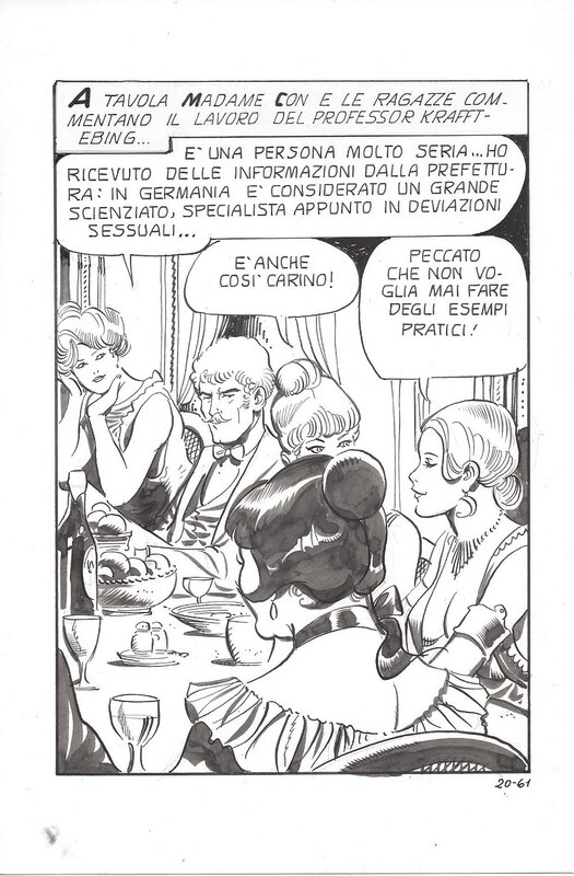 Casino #20 p61 par Leone Frollo - Planche originale