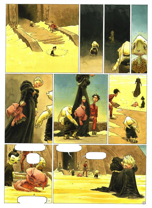 Jean-Baptiste Andréae, Wilfrid Lupano, Jean-Baptiste Andreae - Azimut, Tome II - Planche originale