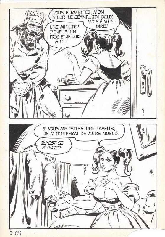 Maghella #3 P114 par Dino Leonetti - Planche originale