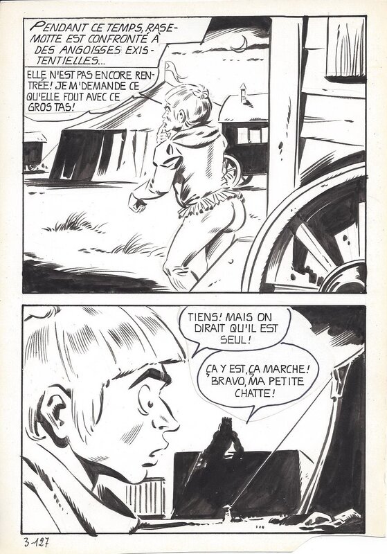 Maghella #3 P127 par Dino Leonetti - Planche originale