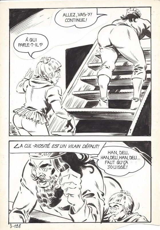 Maghella #3 P128 by Dino Leonetti - Comic Strip