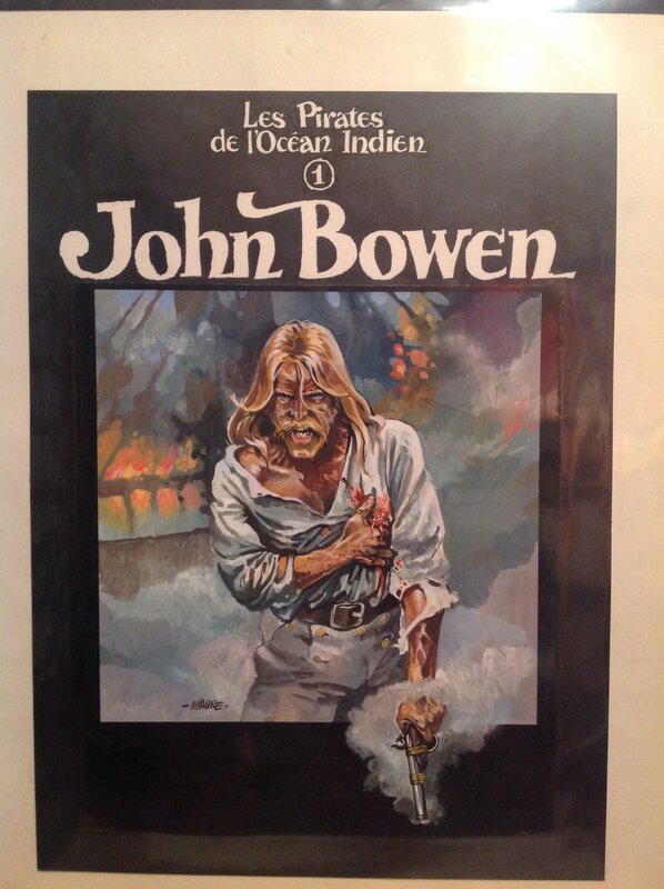 Michel Faure, Les pirates de l'ocean indien tome 1 - Original Cover