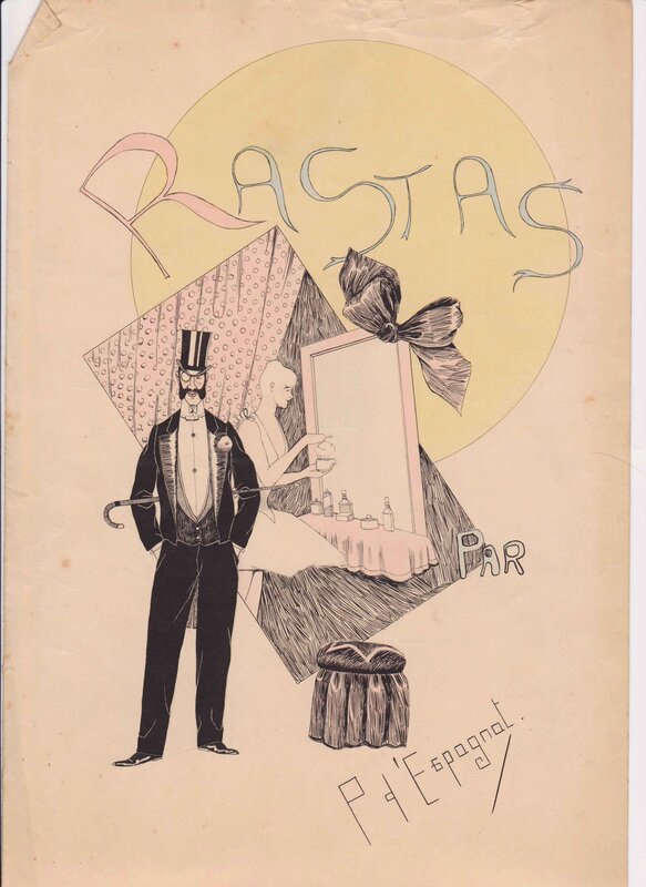 Rastas - vers 1900 par Paul d'Espagnat - Couverture originale