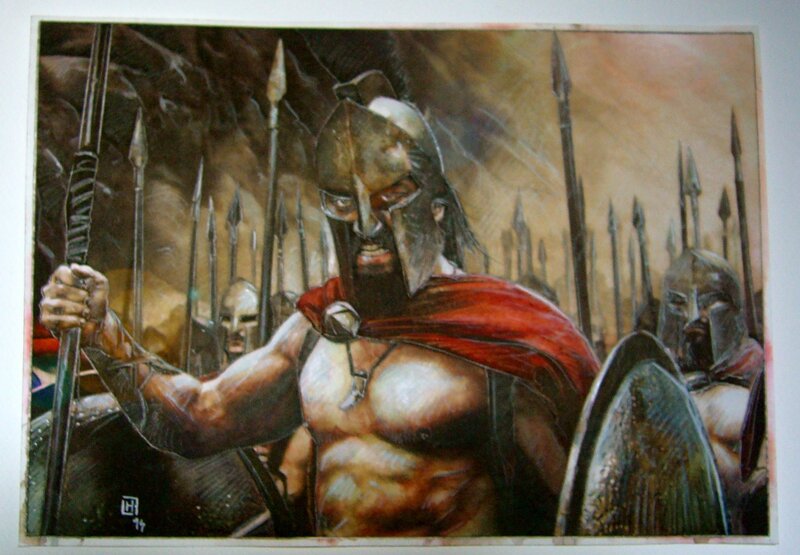 300 by Fabrice Le Hénanff - Comic Strip